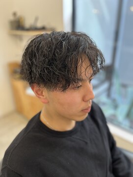 ヘアルームキムラ(HAIR ROOM KIMURA) メンズツーブロツイストスパイラルシャドウパーマショート