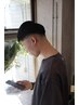 【高橋限定】メンズカット+シェービング フェード追加料金なし¥6050