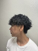 メゾンフォーメン(Maison for men)&nbsp;波巻きパーマ　波巻きスパイラルパーマ