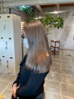 クレエ ヘアー デザイン(creer hair design)&nbsp;艶カラーゆるふわ大人可愛いセミウェットウェーブロングヘア