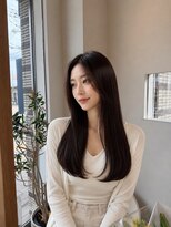 ビーアップヘアー(be:up hair)&nbsp;艶髪ロングレイヤー×縮毛矯正