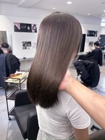 キング 京橋店(K!ng)&nbsp;縮毛矯正髪質改善レイヤーカットハッシュカットダブルカラー