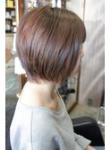 直毛の方でも自然な円みに♪骨格補正ラウンドショート