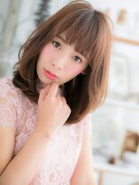 モッズヘア 越谷(mod's hair) ミルクティーカラー×セミディa