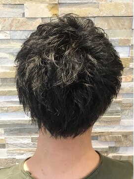 ヘアークリアー 獨協大学前店 メンズ束感ナチュラルショート