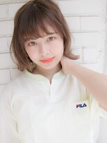 ルティア(Lutia) 流しバング グラデーションカラー アッシュベージュ☆