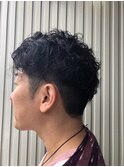 ツーブロックパーマスタイル
