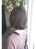 【GRANHAIR豊岡店】 オリーブアッシュ × 外ハネボブ