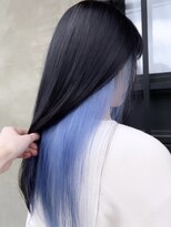 アンククラシックヘアー(ank classic hair) ネイビーブラックインナーブルー【黒川イチロウ】