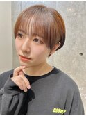 カジュアルマッシュショート