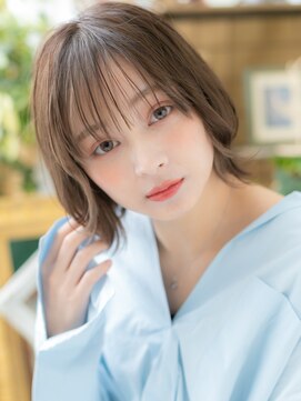 カバーヘア ブリス 戸田公園西口店(COVER HAIR bliss) シースルーバング小顔前下がりくびれヘアc5戸田公園20代30代40代