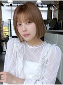 20代30代40代ナチュラル大人可愛いボブスタイル