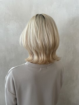 ベルプロッドバイアルター 千葉(bel. prod by aL-ter) 【bel.木下】イメチェン/前髪/ハイトーンウルフ/ショートウルフ