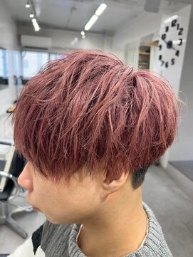 メンズヘアトーキョー 渋谷(MEN'S HAIR TOKYO) ピンクベージュ