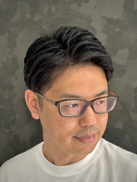 ヒロギンザ 大阪本店(HIRO GINZA) 七三分けスタイル