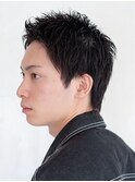 ジェルで作るスパイキーアップショート
