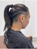 刈り上げ女子