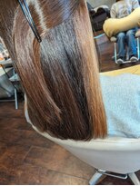 ビークラフト(be craft)&nbsp;ブリーチ毛への縮毛矯正