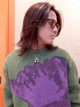 シティ(sity.) メンズカット レイヤーカット ブラウンカラー