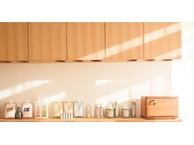 ボヌールヘアー(BONHEUR hair)の雰囲気（髪や頭皮に優しい薬剤を厳選して使用しております♪）