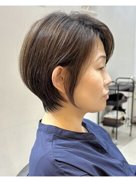 ヨファ ヘアー(YOFA hair) 似合わせ 大人ショートボブ