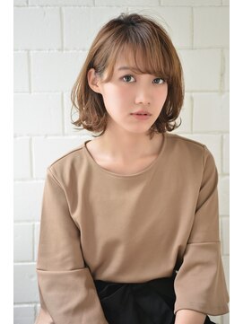 ケーツー 谷町(K-two) 軽く外ハネやわらかボブ