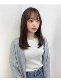 韓国スタイル/透明感カラー/髪質改善トリートメント