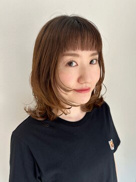 ミルクボーイ(milk boy) 姫カット×オン眉