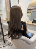 ブリーチなしベージュ