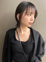 シーン(SCENE)&nbsp;くびれヘア/アプリコットオレンジ/ハイライトカラー/天神今泉