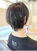 #ショートパーマ#白髪ぼかし#金沢文庫FLOOR八木