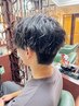 【メンズ限定】スタリング時短・カット＋トレンドパーマ　￥12210→11028