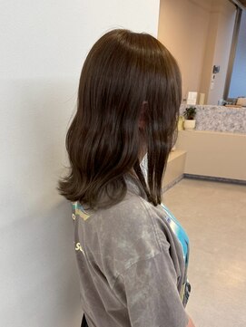 エトレ(etore) 波ウェーブ/マロンベージュ/透明感カラー