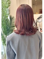 ヴィア 京都烏丸(Via)&nbsp;ウルフボブ/チェリーレッド/レッドブラウン/ピンクブラウン