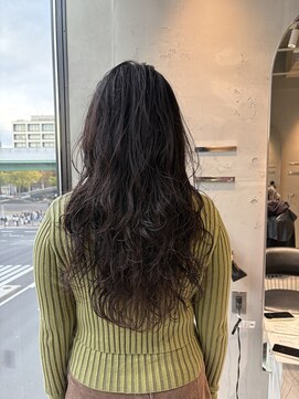 シアン 大須店(CYAN.) 大きめロングウェーブパーマ