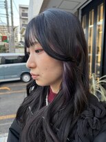 サニーズ(SUNNY'S by CONKS)&nbsp;推しカラー/イヤリングカラー/インナーカラーパープル