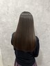 カット×地毛風髪質改善ストレート￥13000