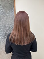 タミーズ 金山(Tummy's)&nbsp;オレンジブラウン×セミロング