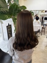 ルチア パリ(Luccica PARIS)&nbsp;【Luccica Paris takako】ゆるふわロング×オリーブベージュ