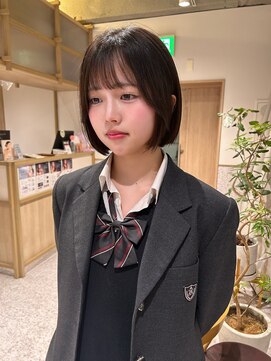 ゼストソエル(ZEST soell) タッセルボブ/ボブ/学生カット/立川