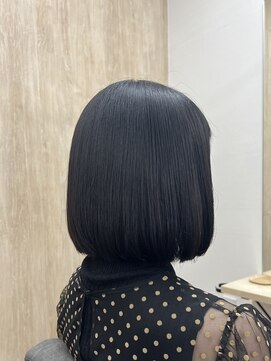 TELA HAIR 石岡店【テーラヘアー】【4月15日NEW OPEN（予定）】  黒髪ボブ