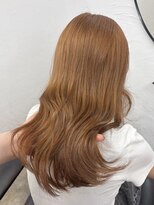 マロ(MALo) ブリーチなしダブルカラー ハニーベージュ レイヤーカット