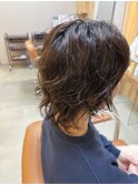 無造作パーマウルフ