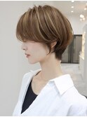 大人かわいい小顔くびれショート|30代40代50代