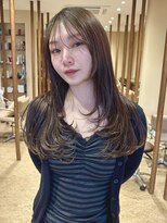 チャコレ パーチ 北千住店(Chacolle perch)&nbsp;レイヤーカット × アッシュベージュ