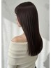 【人気No.2】髪質改善縮毛矯正+美髪カット＋純度100%TR￥23800