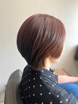 オト(oto)&nbsp;立体感似合わせカット小顔ショートボブナチュラルブラウンカラー