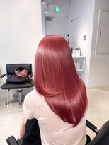 アコロン(acoron)&nbsp;艶感ローズピンク×ロングレイヤー