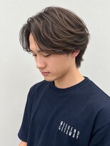 ルトワフクロマチ(Lutowa Fukuromachi)&nbsp;リバースセンターパート/ニュアンスパーマ/ダウンバング/メンズ