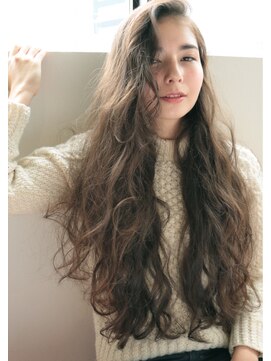 ナヌーク シブヤ(nanuk shibuya) 【nanuk】春カラーとほつれ感◇無造作ウェーブ×アンニュイ